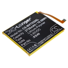 Compatibele batterijvervanging voor Motorola KS40