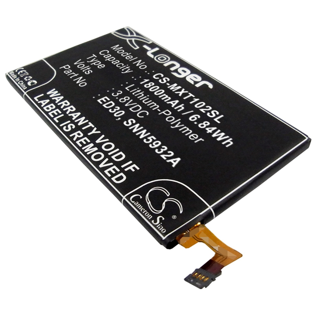 Batterij voor mobiele telefoon Motorola CS-MXT102SL