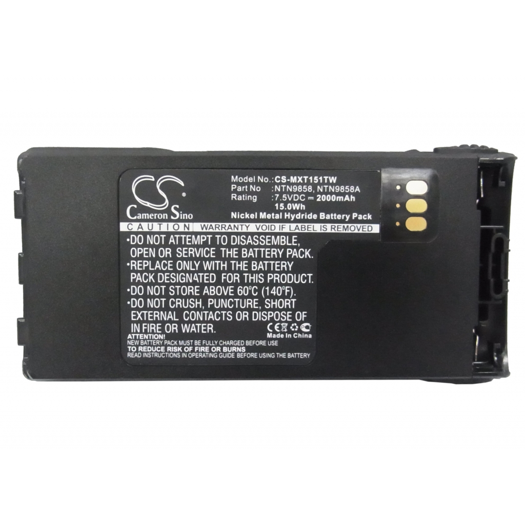 Batterijen Vervangt NTN9858AR