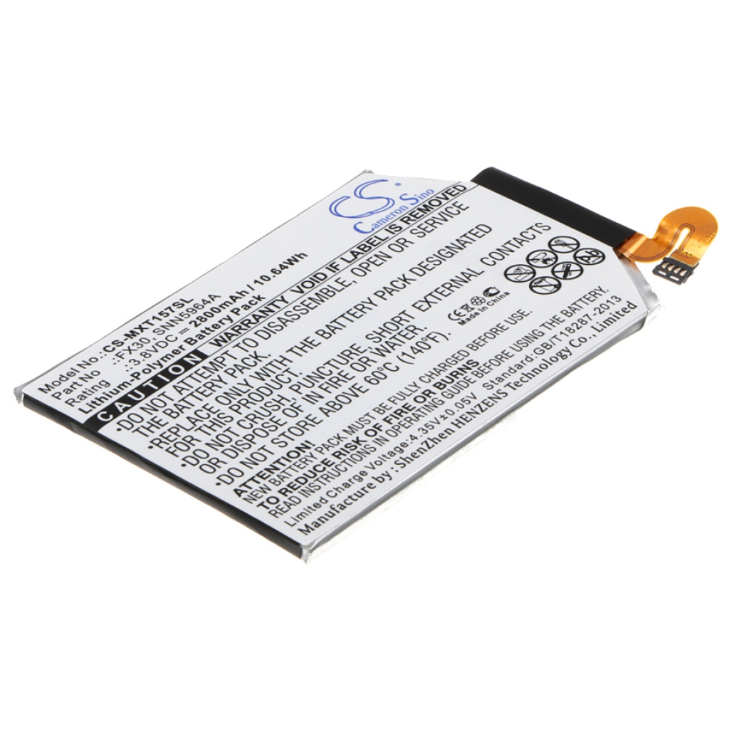 Batterij voor mobiele telefoon Motorola CS-MXT157SL