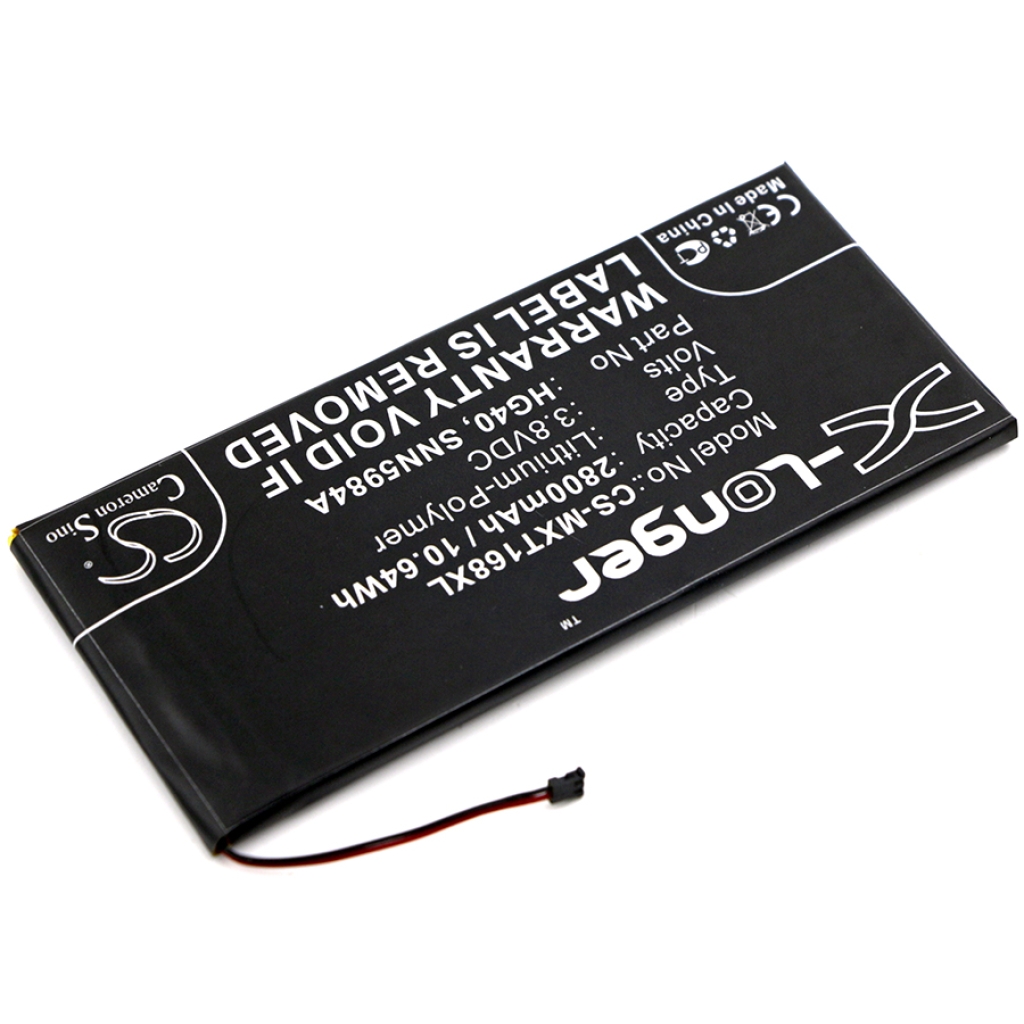 Batterij voor mobiele telefoon Motorola CS-MXT168XL