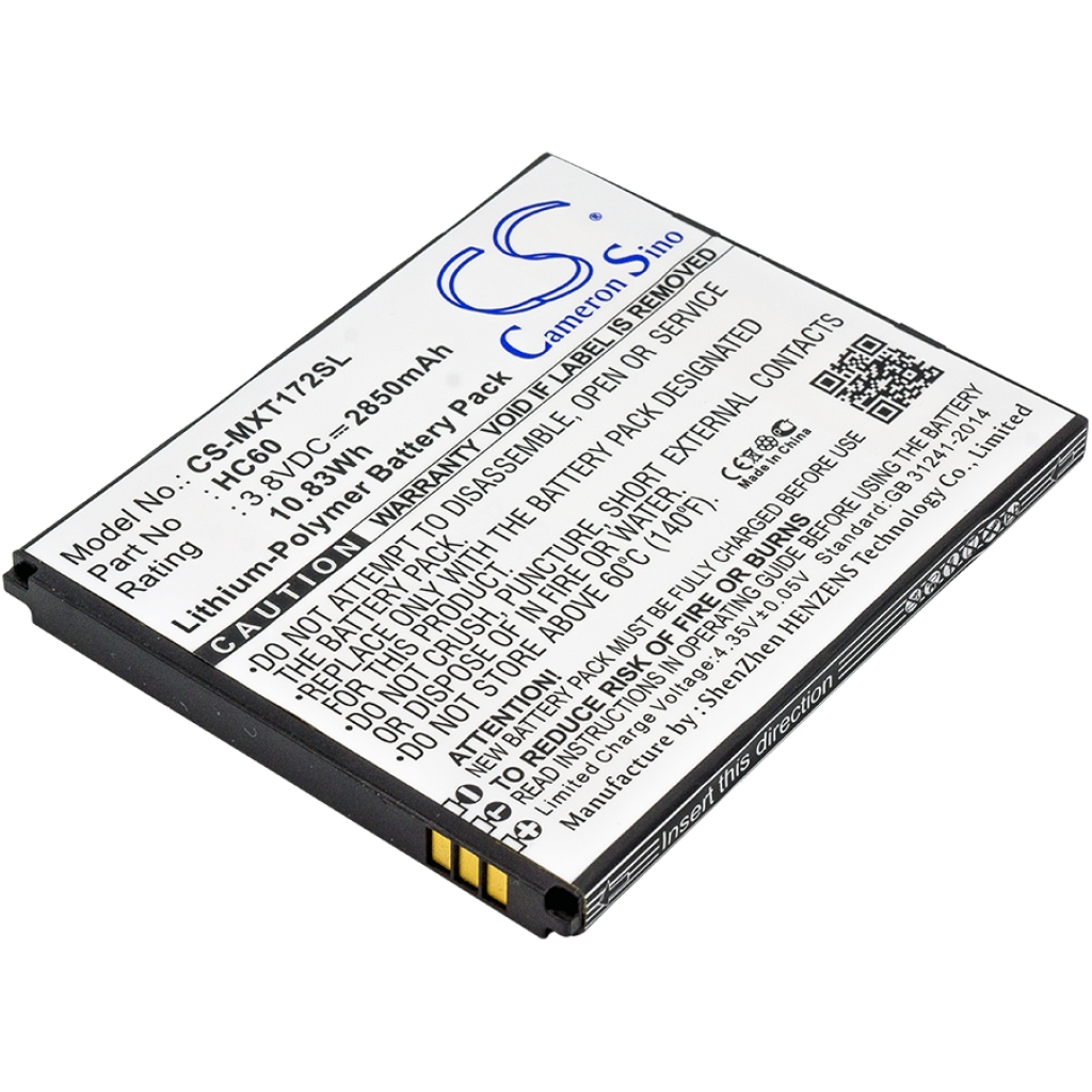 Batterij voor mobiele telefoon Motorola CS-MXT172SL