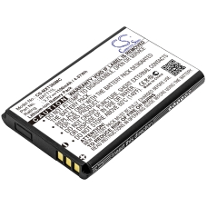 Compatibele batterijvervanging voor Gemantech BATT11L,BLI737-9,LD-1W,LD-3W,PX-1295...