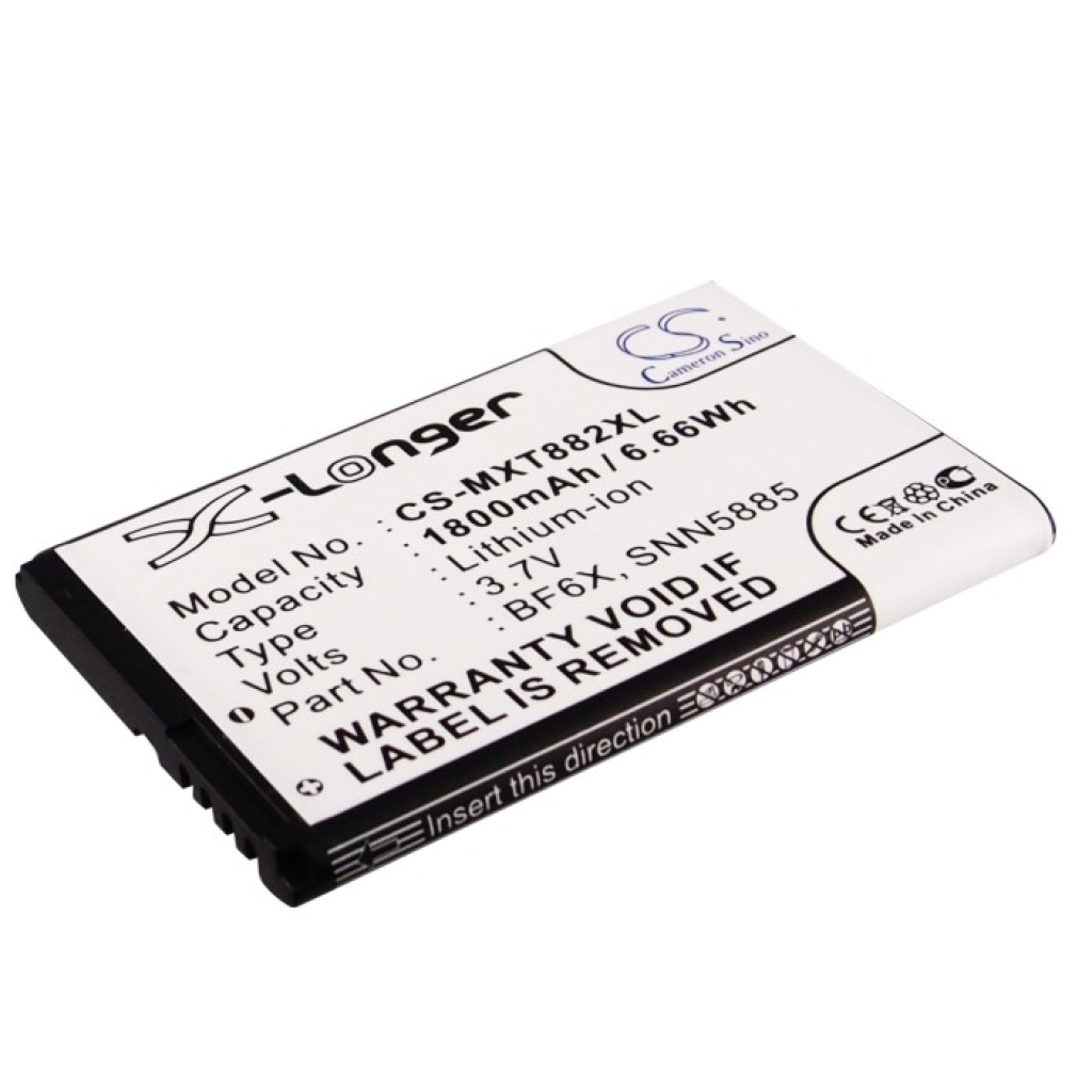 Batterij voor mobiele telefoon Motorola CS-MXT882XL