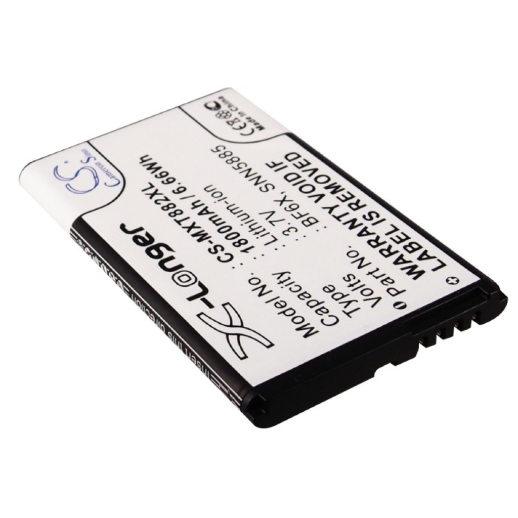 Batterij voor mobiele telefoon Motorola CS-MXT882XL