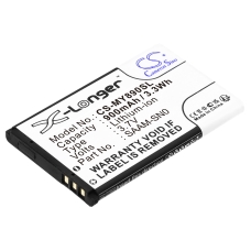 Compatibele batterijvervanging voor Saiet 189950240,BL-4V,BP-121,BS-41,BS-45...