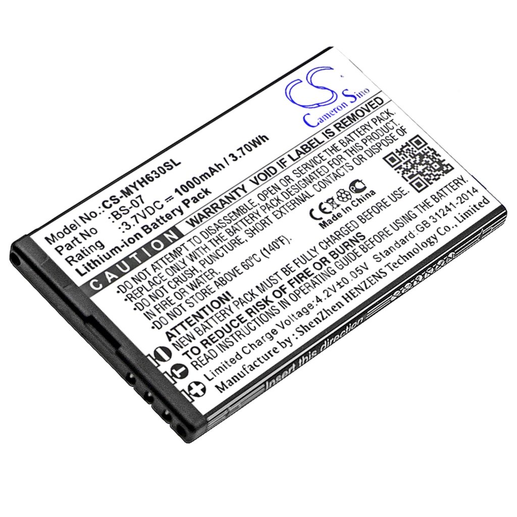 Batterij voor mobiele telefoon Myphone CS-MYH630SL