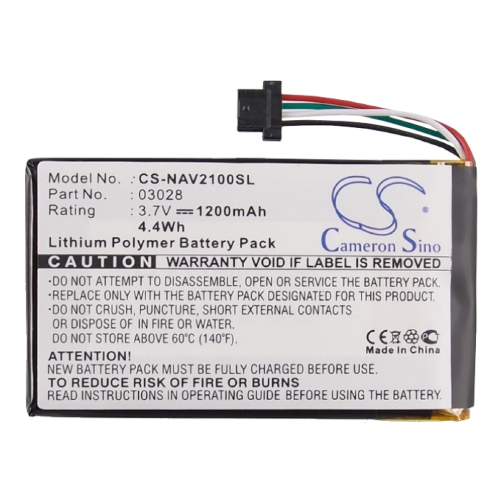 GPS, Navigator Batterij Navigon CS-NAV2100SL