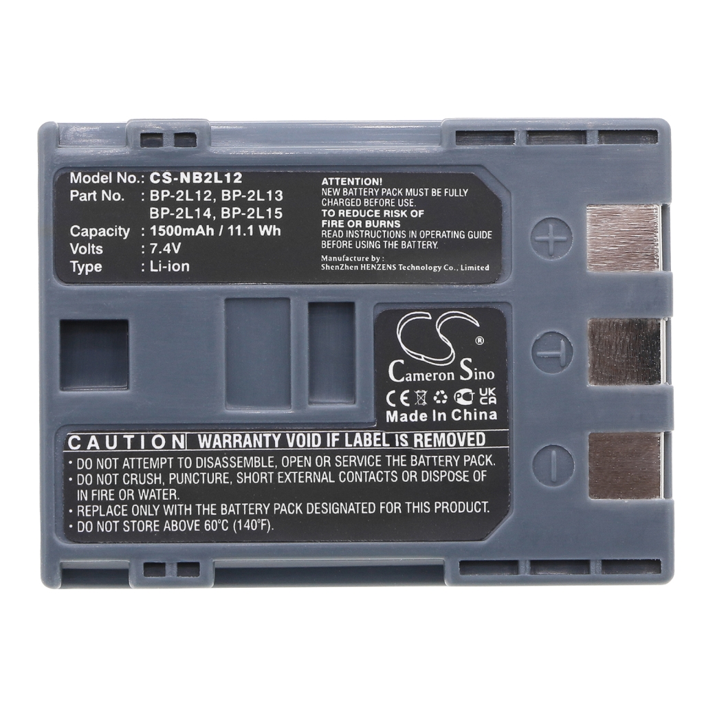 Batterij voor camera Canon MD120