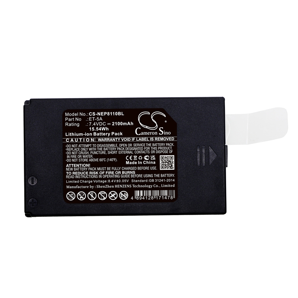 Batterij voor betaalterminal Newpos CS-NEP8110BL