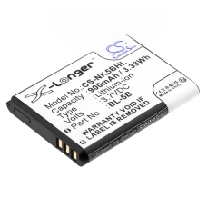 Compatibele batterijvervanging voor Alcatel BL-5B,BL-5V,BLI-885,BTA002,CEL10028...