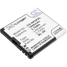 Compatibele batterijvervanging voor Nokia BL-5K,BL7203