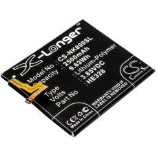 Compatible battery replacement for Nokia HE328