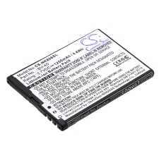 Compatibele batterijvervanging voor Nokia BV-4D