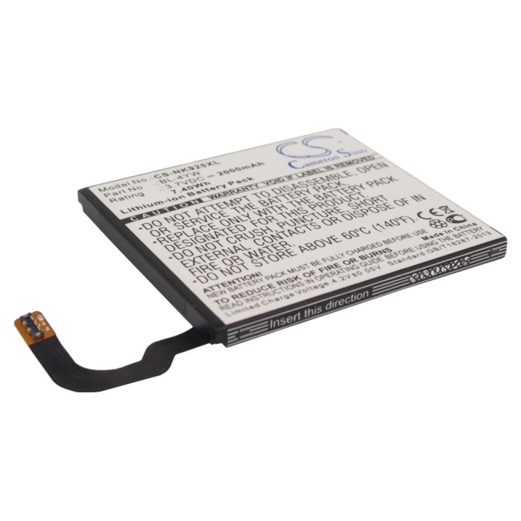 Batterij voor mobiele telefoon Microsoft Lumia 925T (CS-NK925XL)