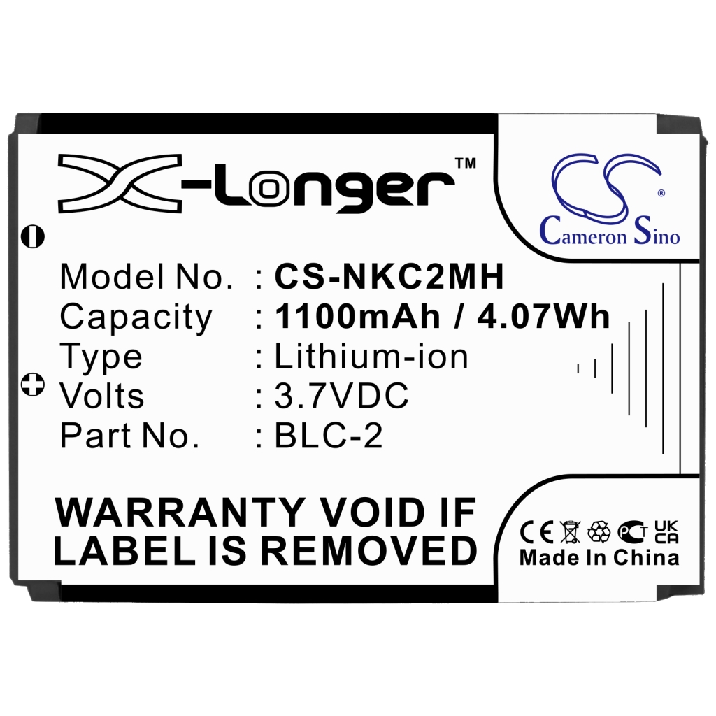 Batterijen Vervangt BLC-2