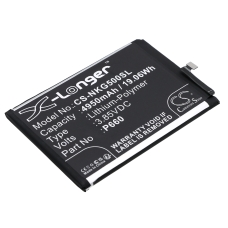 Compatible battery replacement for Nokia P660