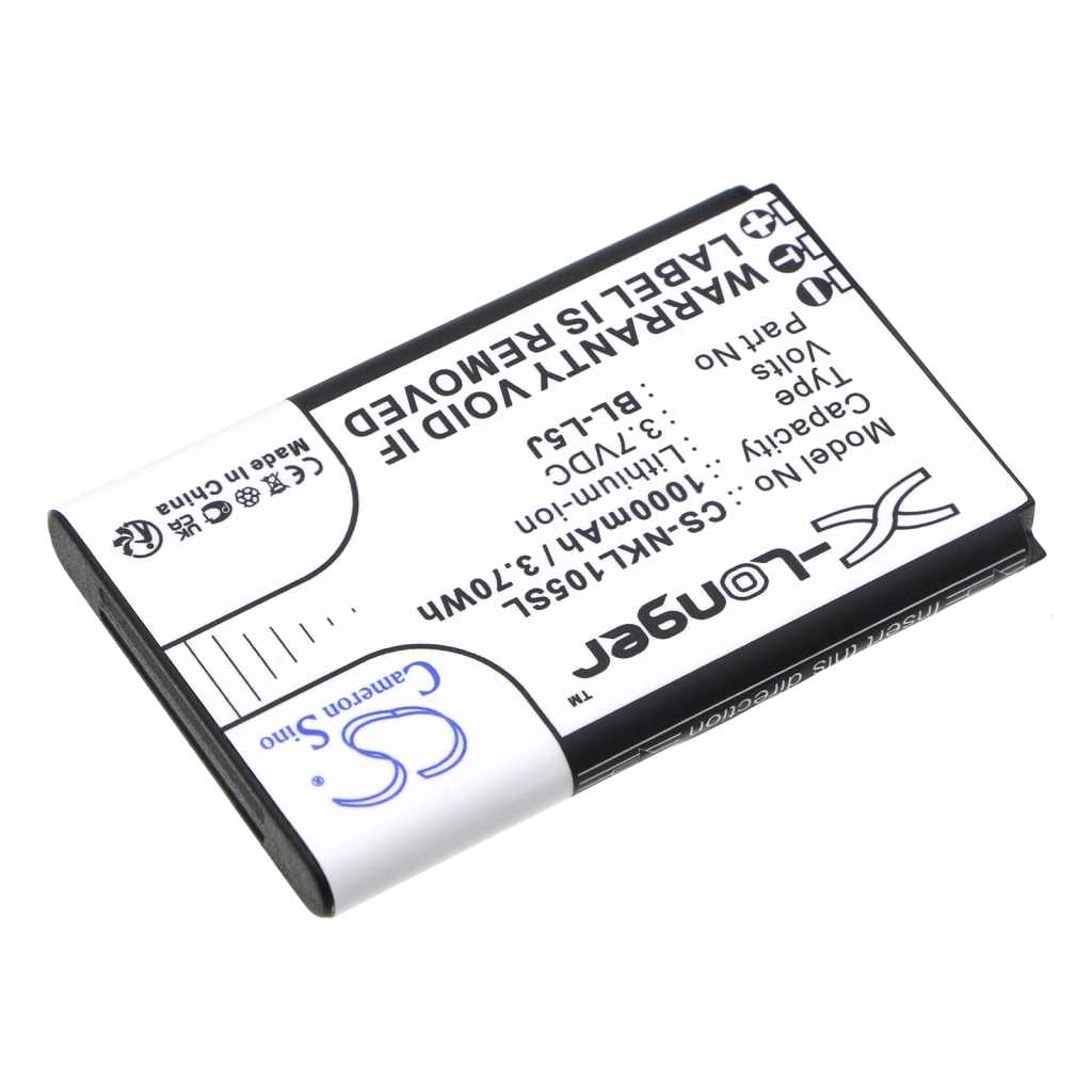 Batterij voor mobiele telefoon Nokia CS-NKL105SL