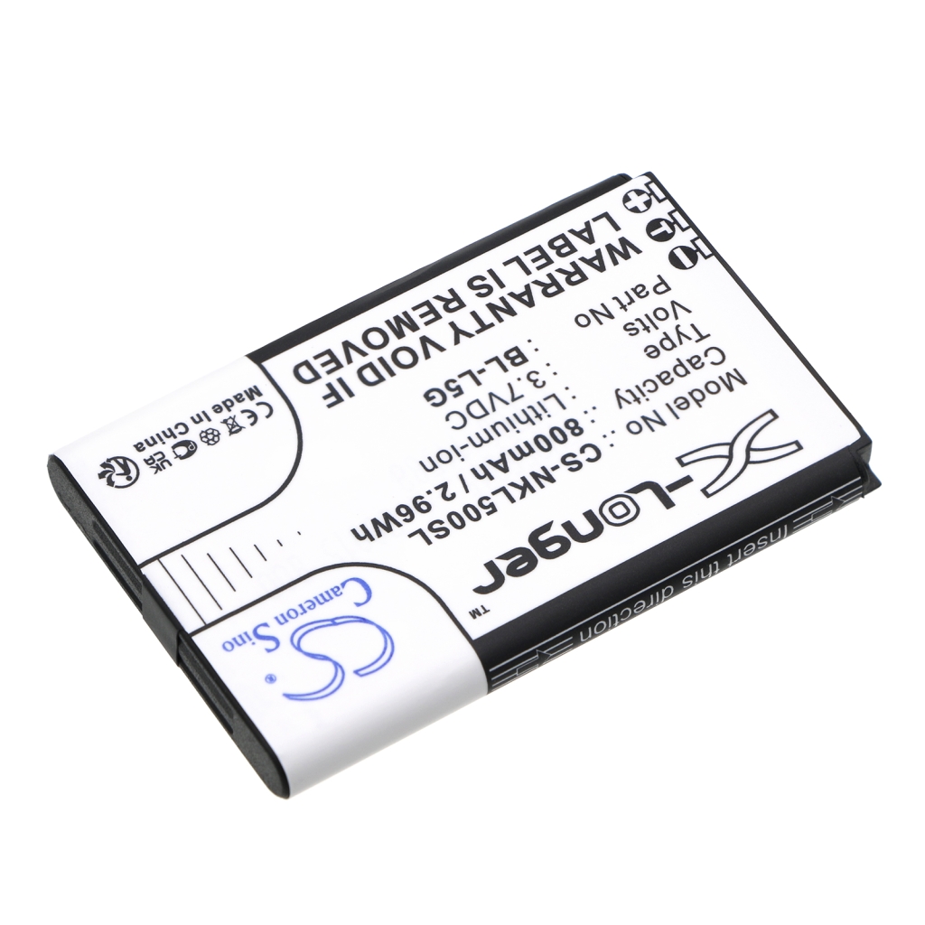 Batterij voor mobiele telefoon Nokia CS-NKL500SL