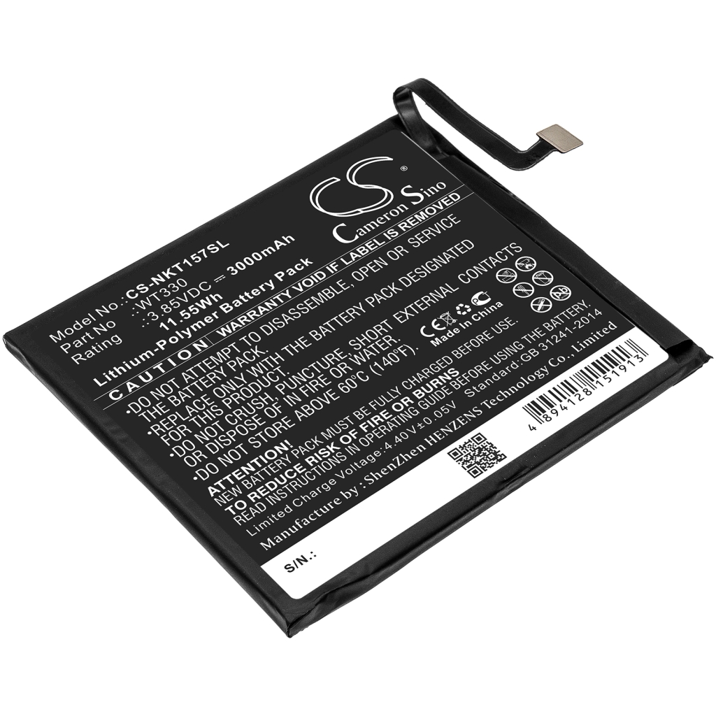 Batterij voor mobiele telefoon Nokia CS-NKT157SL