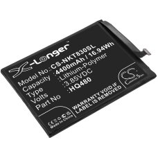 Compatible battery replacement for Nokia HQ480