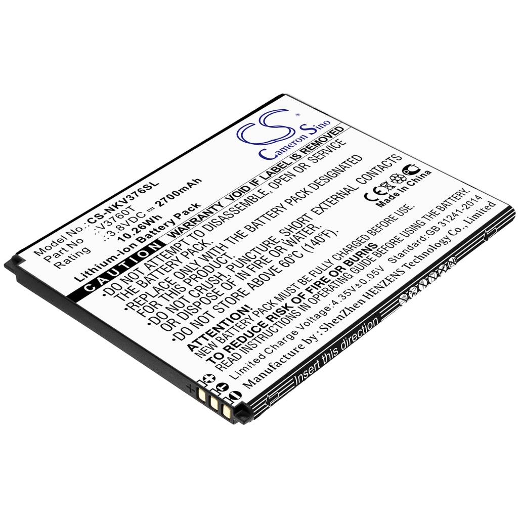 Batterij voor mobiele telefoon Nokia CS-NKV376SL