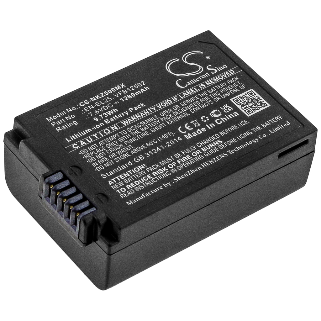 Batterij voor camera Nikon CS-NKZ500MX