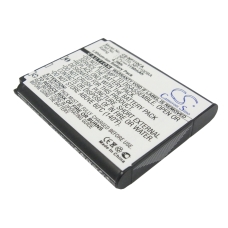 Compatibele batterijvervanging voor CASIO  NP-160, NP-110L, NP-110DBA, NP-110