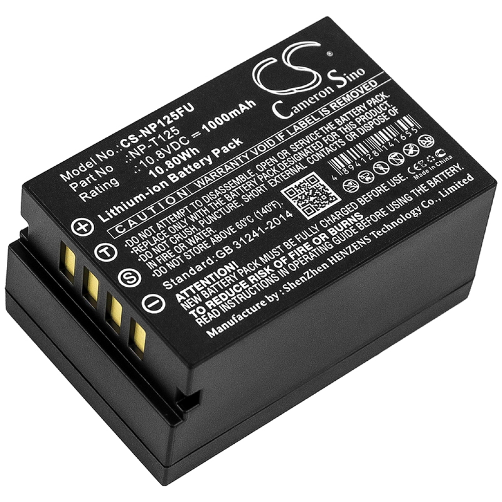 Batterij voor camera FUJIFILM CS-NP125FU