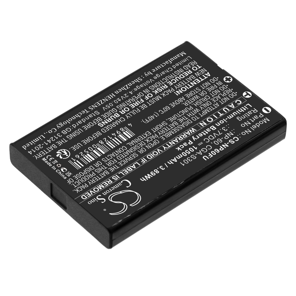 Batterij voor camera Lifetec CS-NP60FU