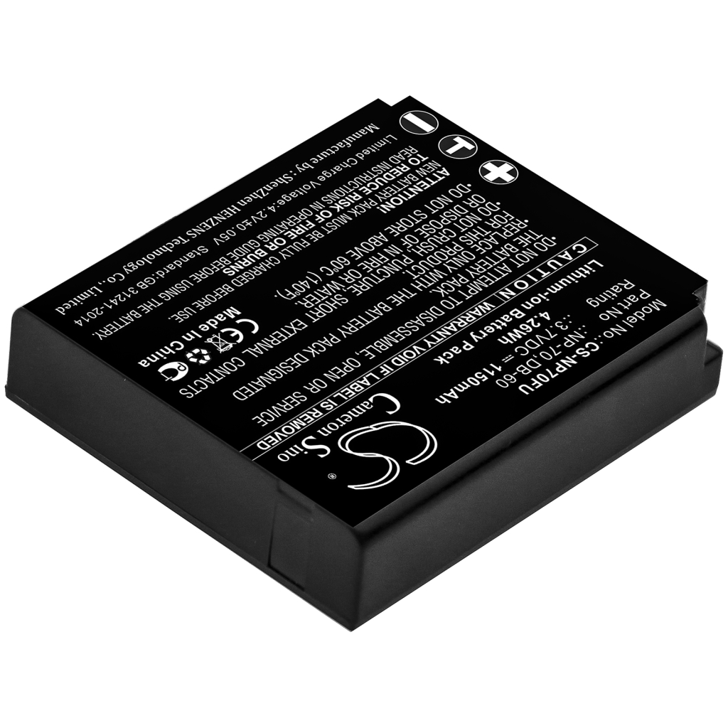 Batterij voor camera FUJIFILM CS-NP70FU