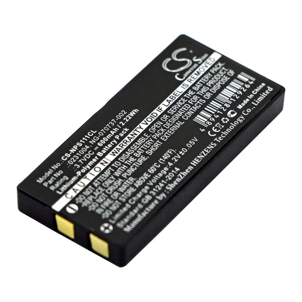 NEC Draadloze telefoon batterij CS-NPS111CL