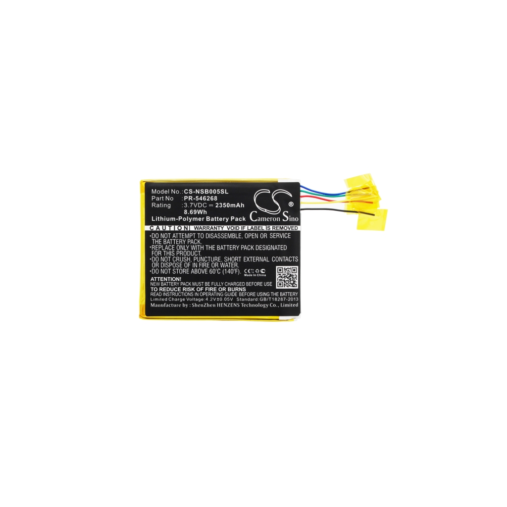 Tablet batterijen Fuhu CS-NSB005SL