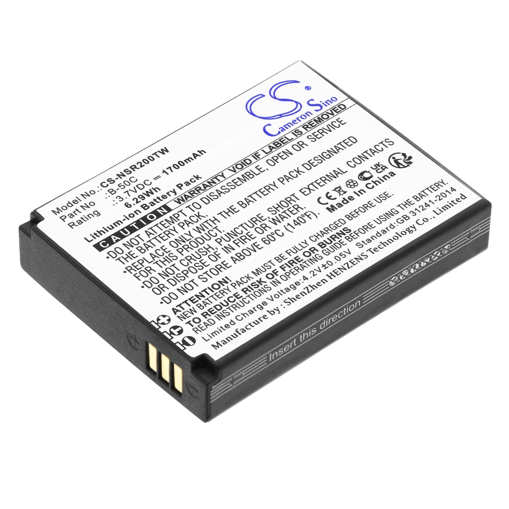 Batterij voor tweerichtingsradio Inrico B02 (CS-NSR200TW)