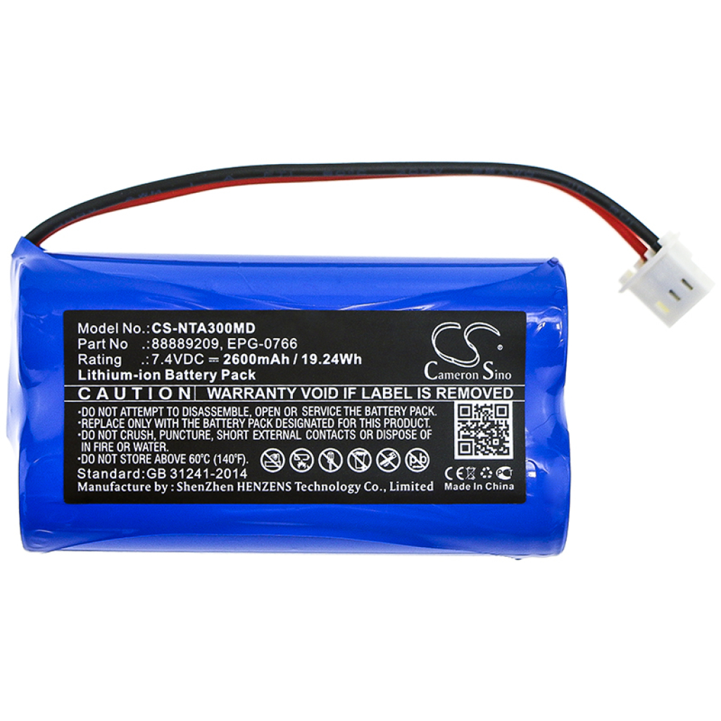 Batterijen Vervangt EPG-0766-REV H