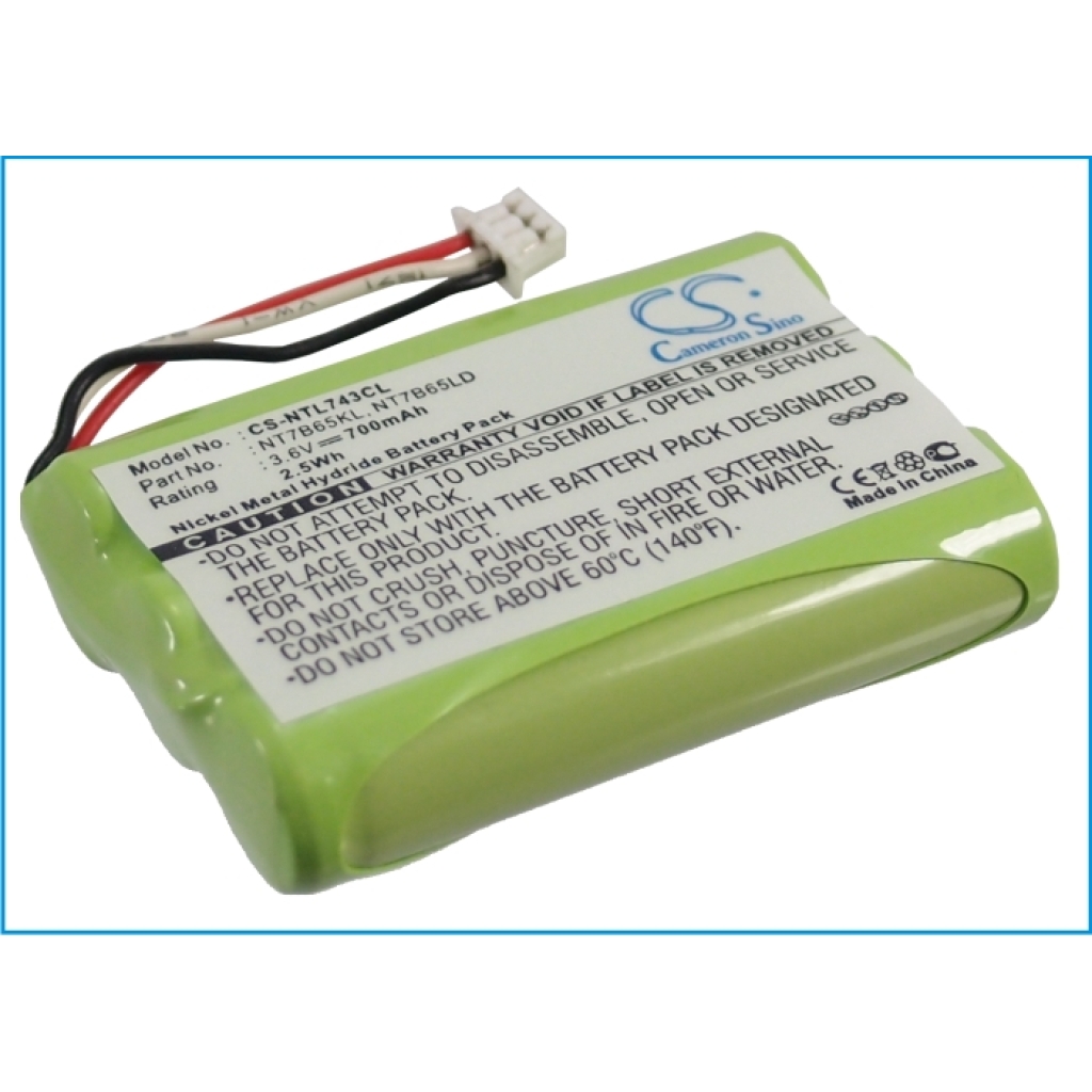 Draadloze telefoon batterij KIRK CS-NTL743CL