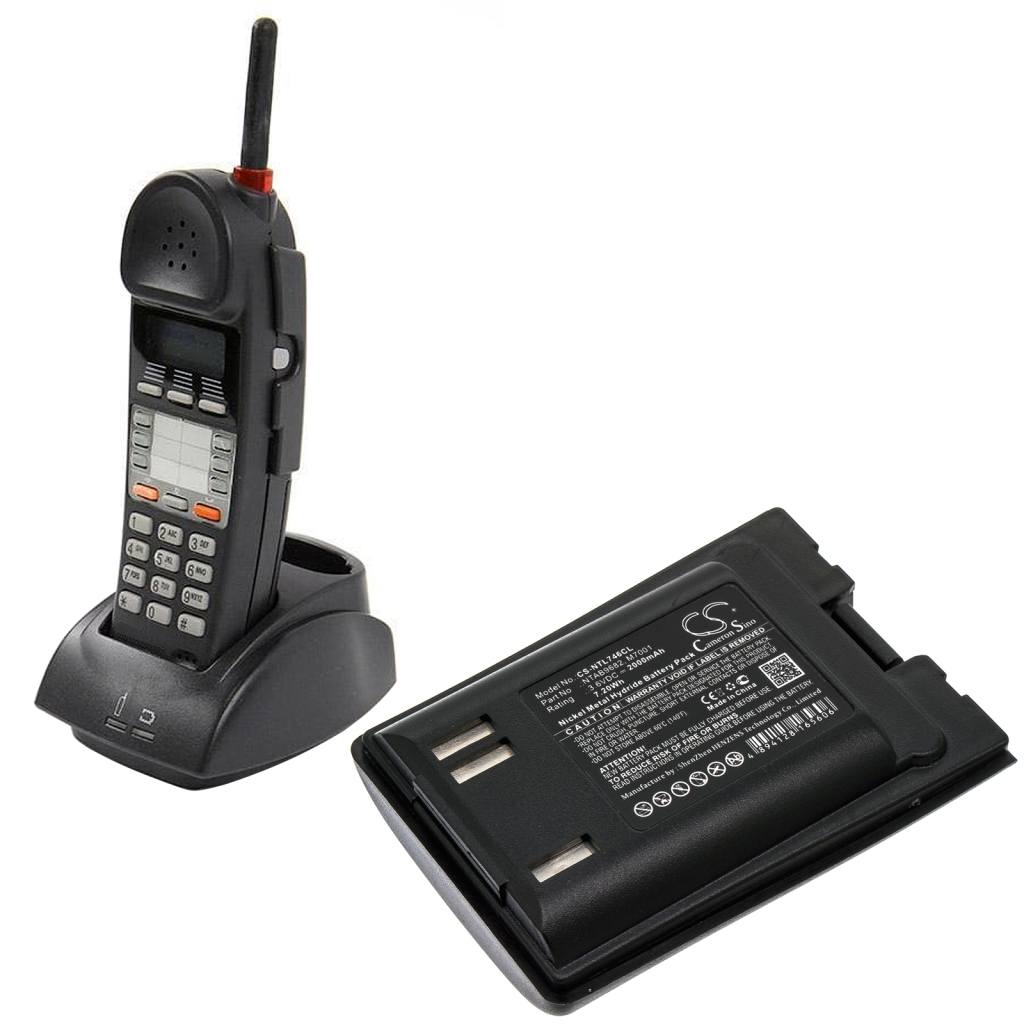 Draadloze telefoon batterij Norstar CS-NTL746CL