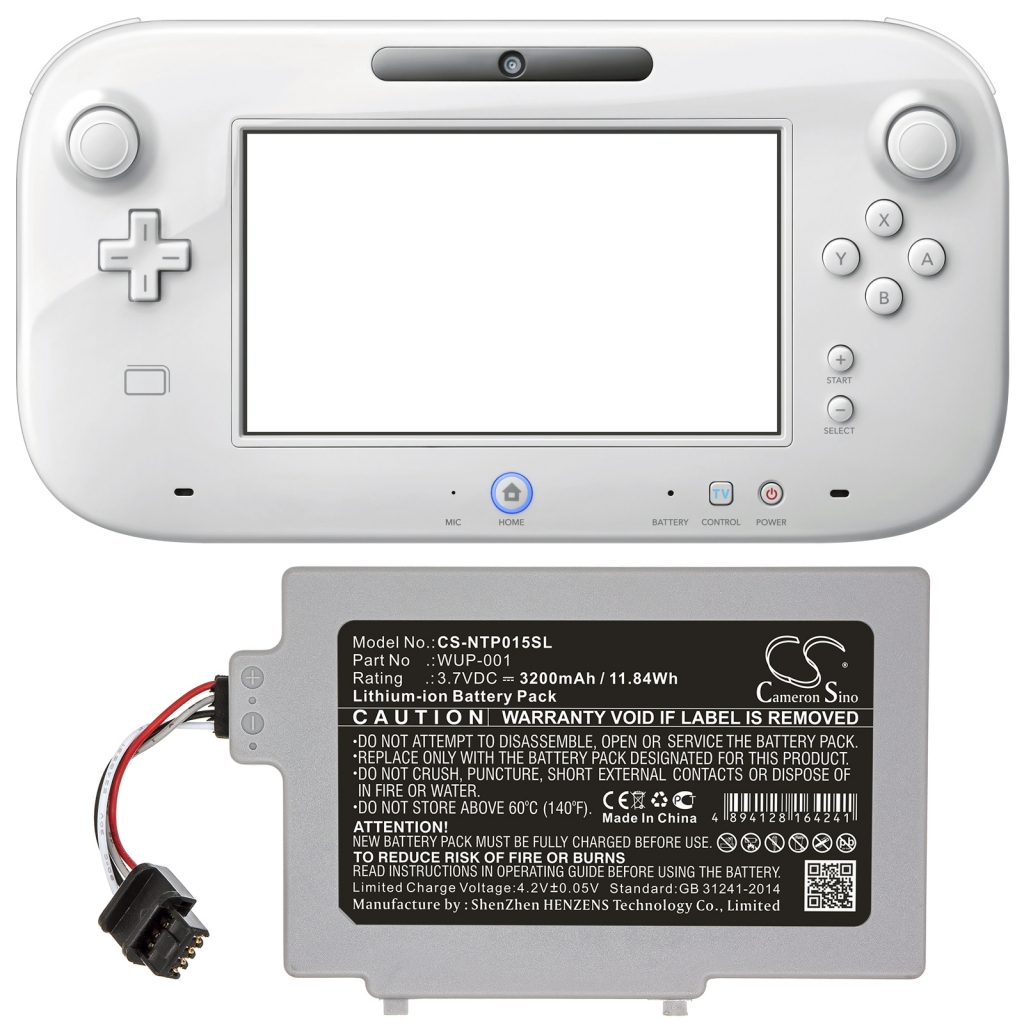 Batterij voor game, PSP, NDS Nintendo CS-NTP015SL