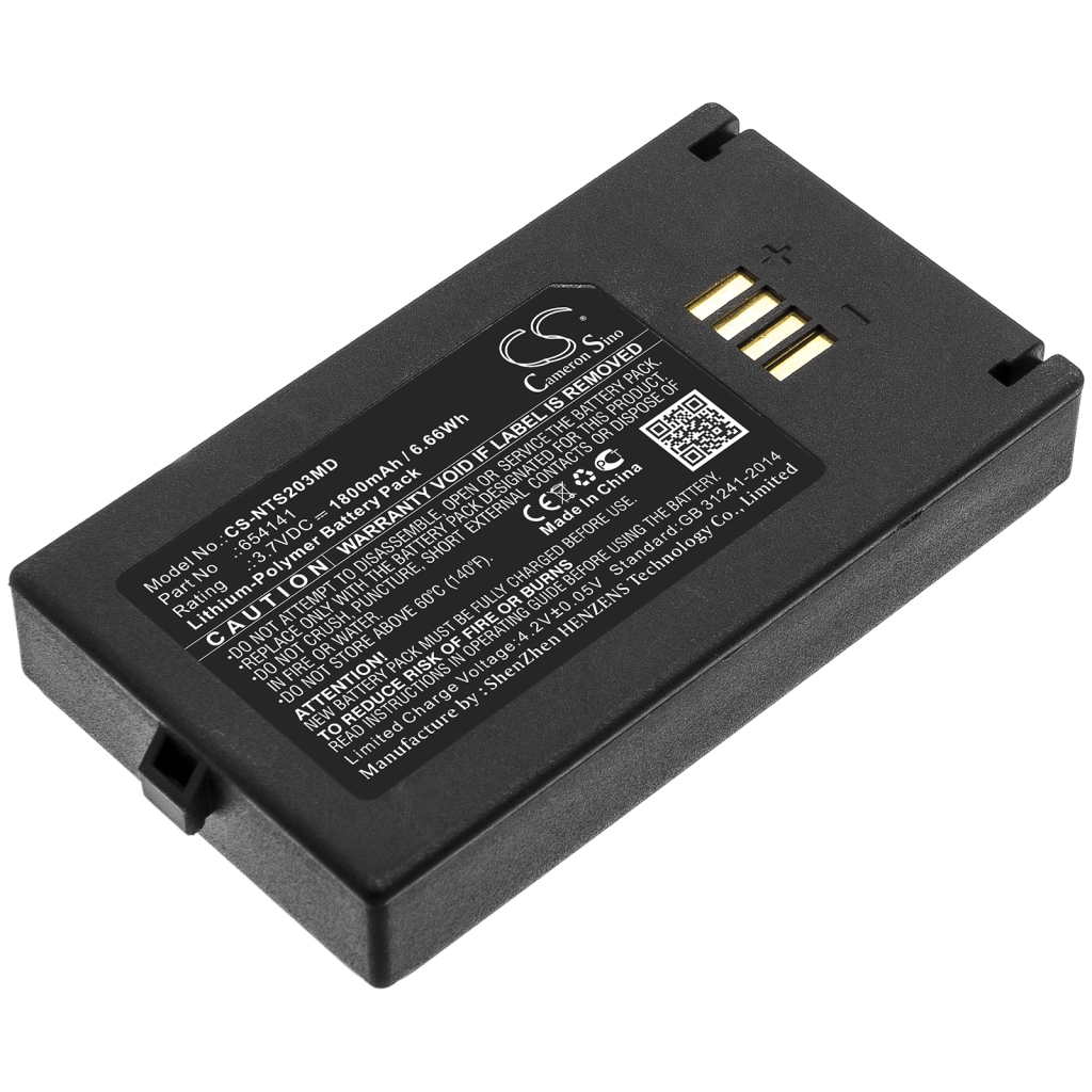 Compatibele batterijvervanging voor Nova 654141