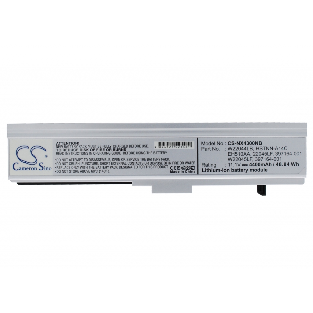 Notebook batterij Compaq P-B1800 (CS-NX4300NB)