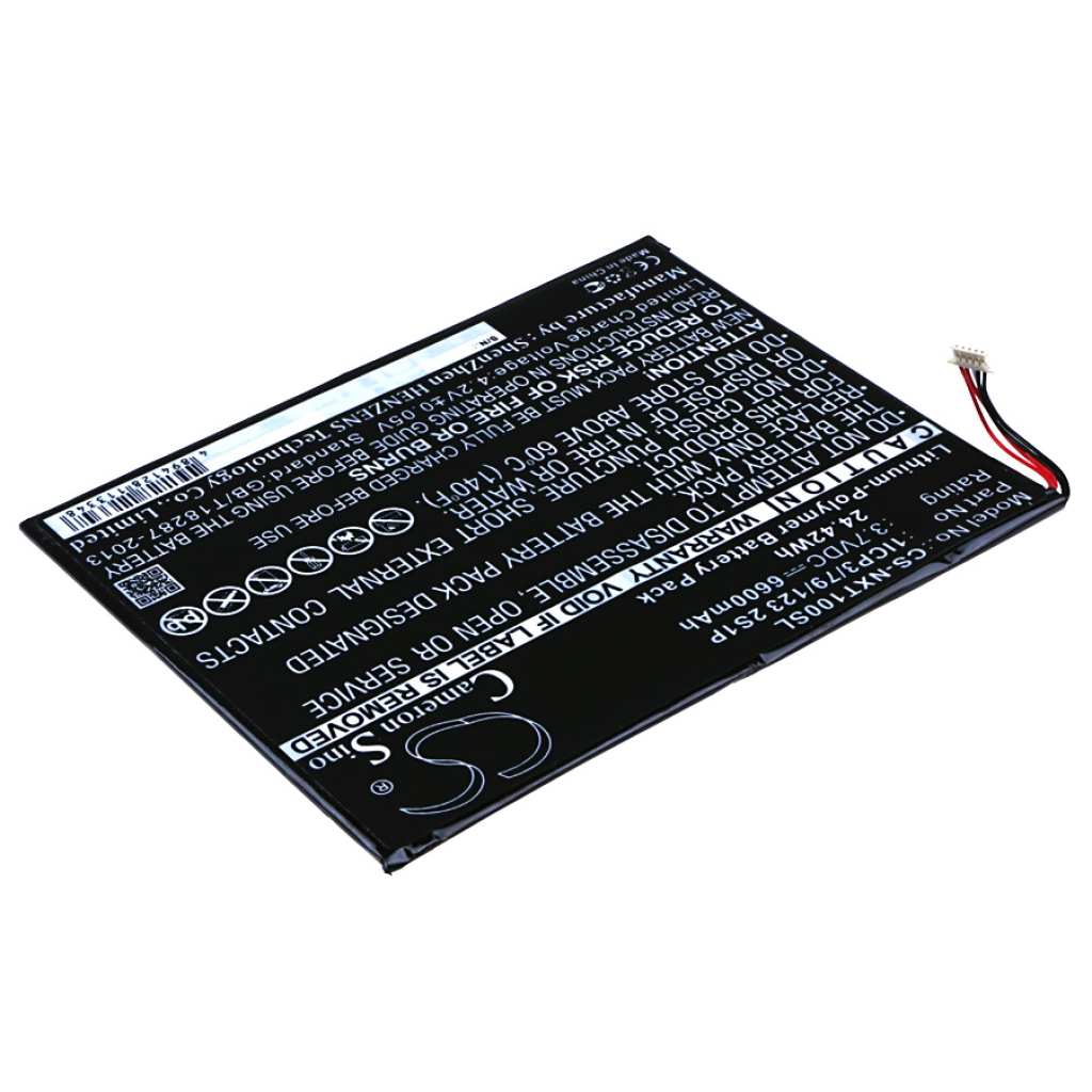 Tablet batterijen Nextbook CS-NXT100SL