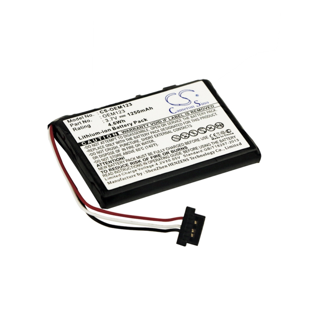 GPS, Navigator Batterij CS-OEM123