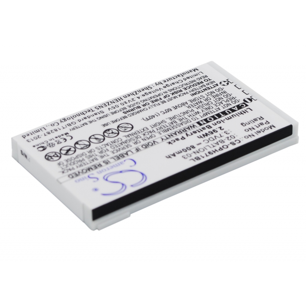 Batterij barcode, scanner Opticon CS-OPH971BL