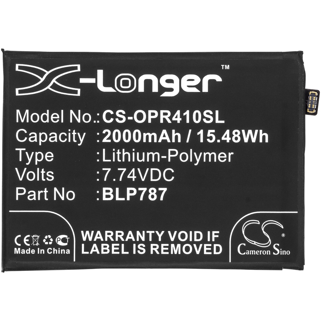 Batterij voor mobiele telefoon OPPO CS-OPR410SL