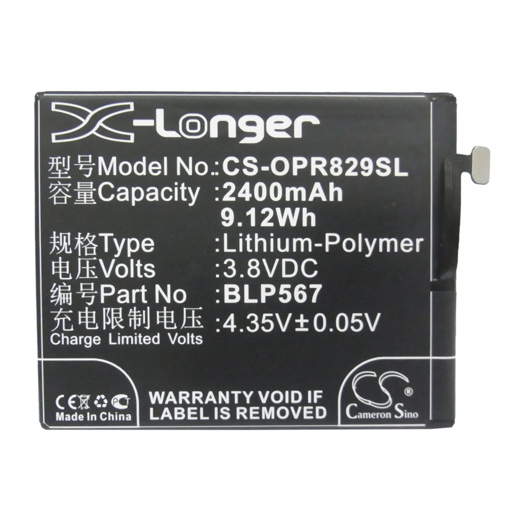 Batterijen Medische Batterij CS-OPR829SL