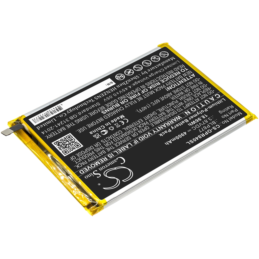 Batterij voor mobiele telefoon OPPO CS-OPR840SL