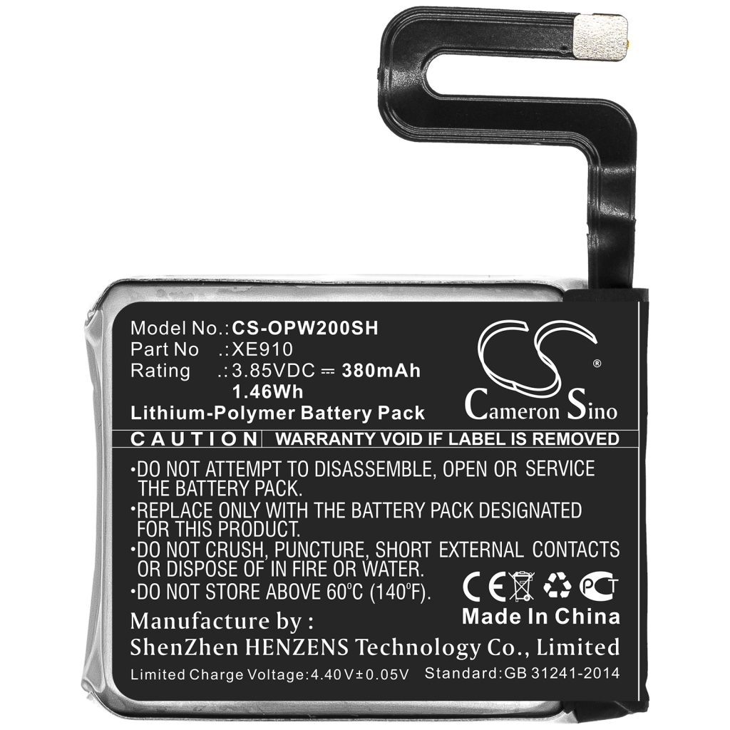 Smartwatch batterij Oppo CS-OPW200SH
