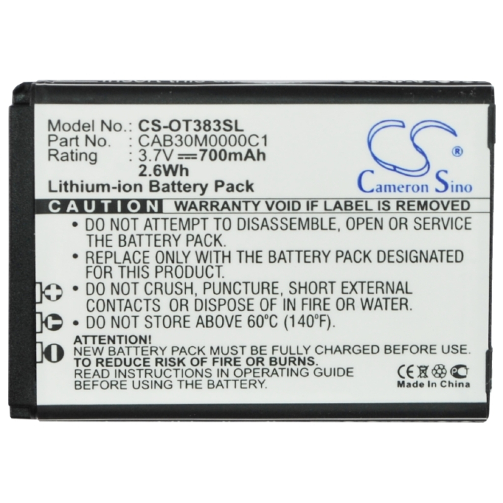 Printerbatterij Epson CS-OT383SL