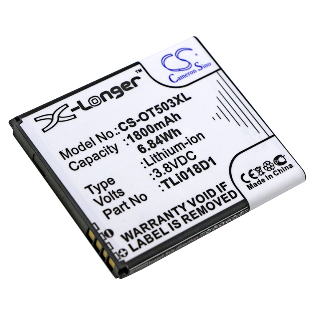 Batterij voor mobiele telefoon TCL OT-5038