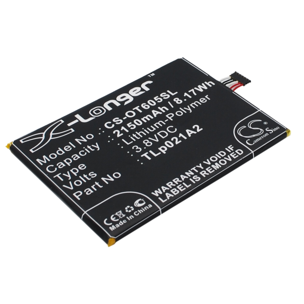 Batterij voor mobiele telefoon Alcatel CS-OT605SL